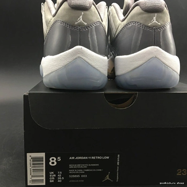 Retro 11 Grey StreetReady Jordan Cool 4077 528895- Low 1028